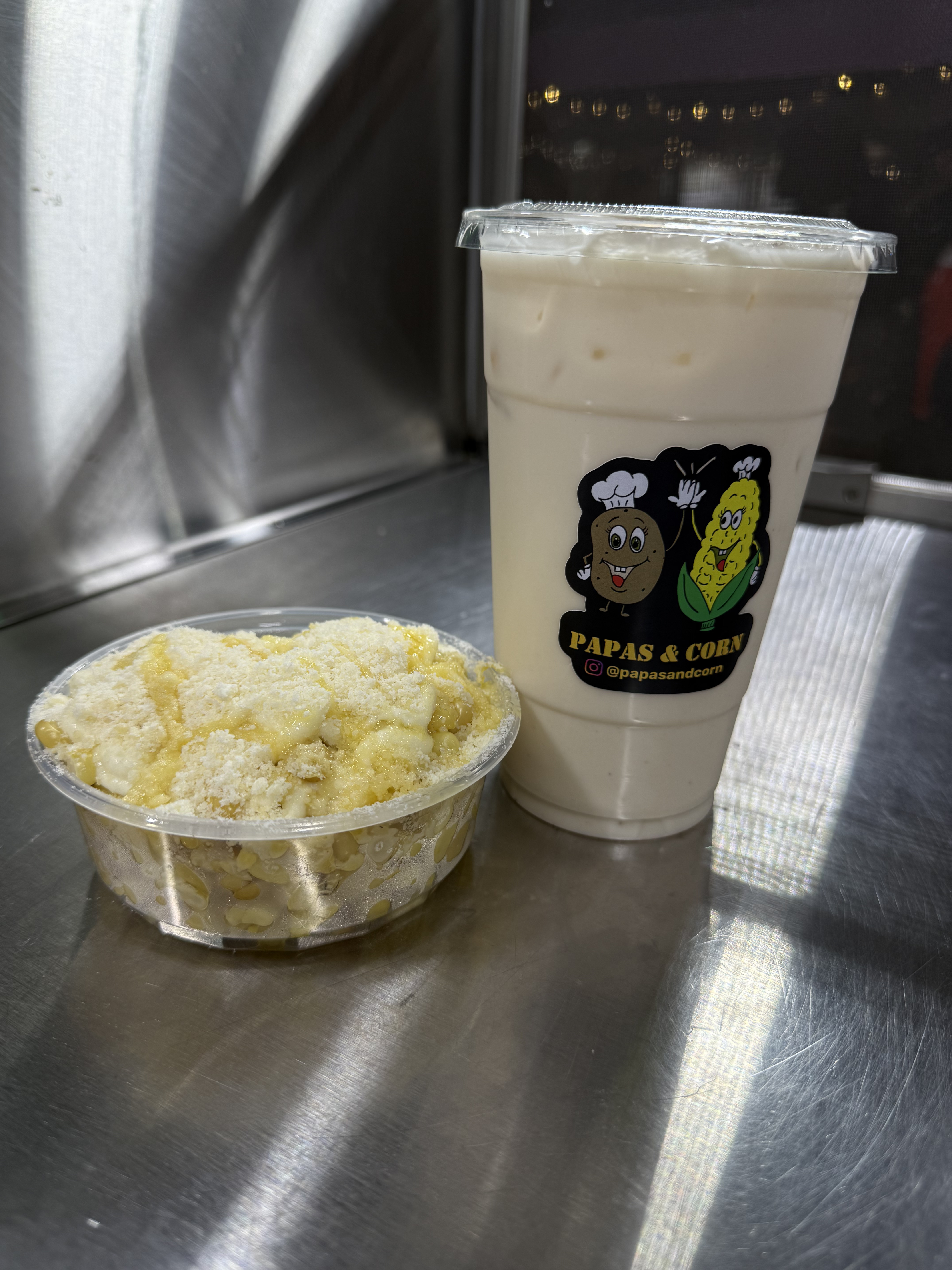 Placeholder photo of esquites corn served in a cup