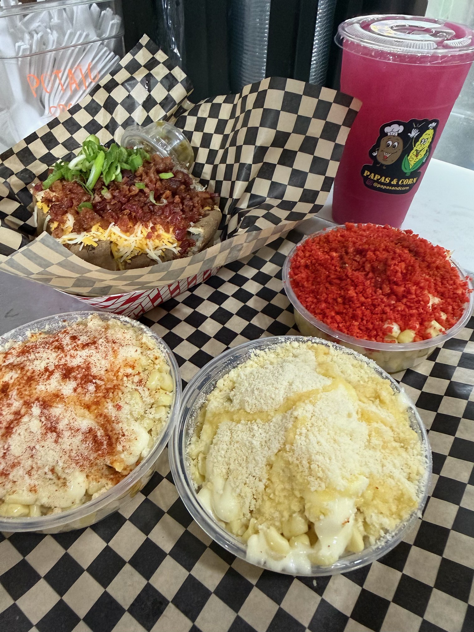 Placeholder photo of esquites corn in a cup